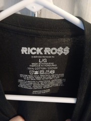 Rick Ro$$ Supa Freak Graphic Shirt Size Large