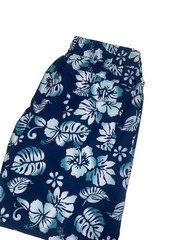 HurleyColorado Volley Swim Shorts Men XL BLue Hibiscus Floral Board Trunks