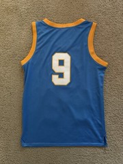 Custom Keith Haring Jersey Men’s Medium RARE 9 NYK Blue Basketball