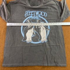 Fleetwood Mac Mens Large Carbon Gray Penguin Graphic T-Shirt NWT