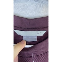 Nike Long Sleeve Shirt Mens XXL Maroon Excellent Embroidered Swoosh Athletic