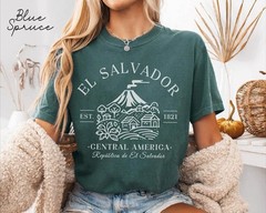 El Salvador Unisex Shirt Travel Gift El Salvador Trip Lovers Souvenir Tee
