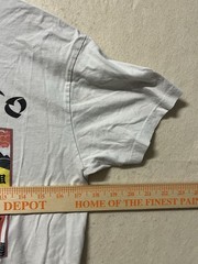 MATSUMOTO SHAVE ICE HAWAII T SHIRT SMALL BEIGE 2 SIDED Distressed See Pics