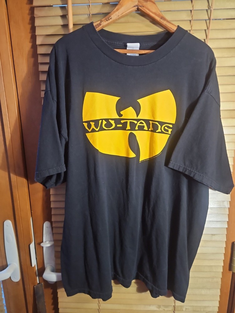 Vintage Y2K 2007 Wu Tang Clan Rap Tee T Shirt Black 2XL XXL ODB RZA GZA FREESHIP