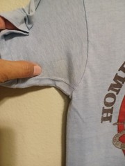Vintage Lone Star Beer Armadillo Size S Blue used As-Is runs smaller