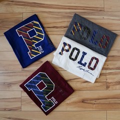 Polo Ralph Lauren Shirt Mens Large Varsity Preppy Graphic Tee T-Shirt Big P Logo