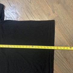 FEAR OF GOD ESSENTIALS HEAVY JERSEY CREWNECK T-SHIRT – JET BLACK SIZE XL