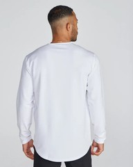 NWT BYLT Premium Basics Drop-Cut BYLT Blend Long Sleeve White Men’s XL