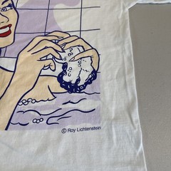 Roy Lichtenstein Mujer En El Bano Vintage T-shirt Tee Size M