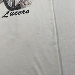 Vintage Speedway Racing Steve Lucero Shirt Mens Large White Bad Boy Signed 80s