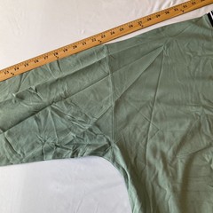 Asos Design Long Sleeve T Shirt Mens Size 2XL Green Stretch Crew Neck