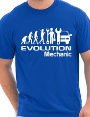Evolution Of A Mechanic Job Work Unisex T-Shirt Size S-XXL