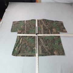 Vintage Ace Sportswear Trebark Camo Shirt Mens 2XL Brown Pocket Hunting USA 90s