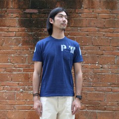 Bronson WW2 PW Pocket T-Shirt Vintage Prison Style Men T-Shirts Natural Tee USN