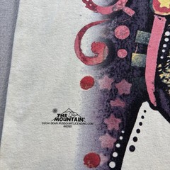 y2k The Mountain Horse T Shirt Mens XL Light Tie Dye Colorful Center Graphic