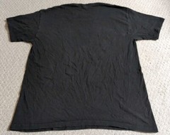 Suna Heavy Weight Mens Large Black 100% Cotton Short Sleeve Graphic T Shirt 24Y
