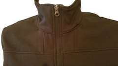 men Nordic track midweight Black Zip up jacket size L