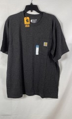 Carhartt Men’s Carbon Heather Grey Relaxed Fit Pocket T-Shirt NWT Sz L