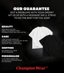 Champion Wear “Your life has meaning” The Rock Graphic Print Shirt