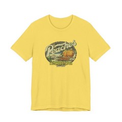 Vintage Peaches Record & Tapes Store Logo Unisex Jersey Short Sleeve T-Shirt