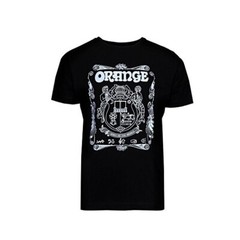 NEW – Orange Amplifiers Whiskey Crest T-Shirt – Black, CHOOSE YOUR SIZE!