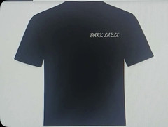Men’s Black Religious Graphic Print Crew Neck Short Sleeve T-Shirt Size L