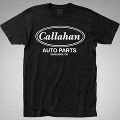 CALLAHAN Auto Parts T-SHIRT Tommy Boy sandusky ohio chris farley david spade tee