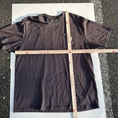 Carhartt K87 Men’s T-shirt Maroon Brown XL Short Sleeve 100% Cotton Loose Fit