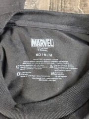 Mens Marvel Black Panther Shirt Size Medium Movie Comic Books Graphic Logo Art