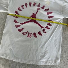 90’s Jordan Brand XL White Since 85 Jumpman Sneaker T-Shirt Short Sleeve