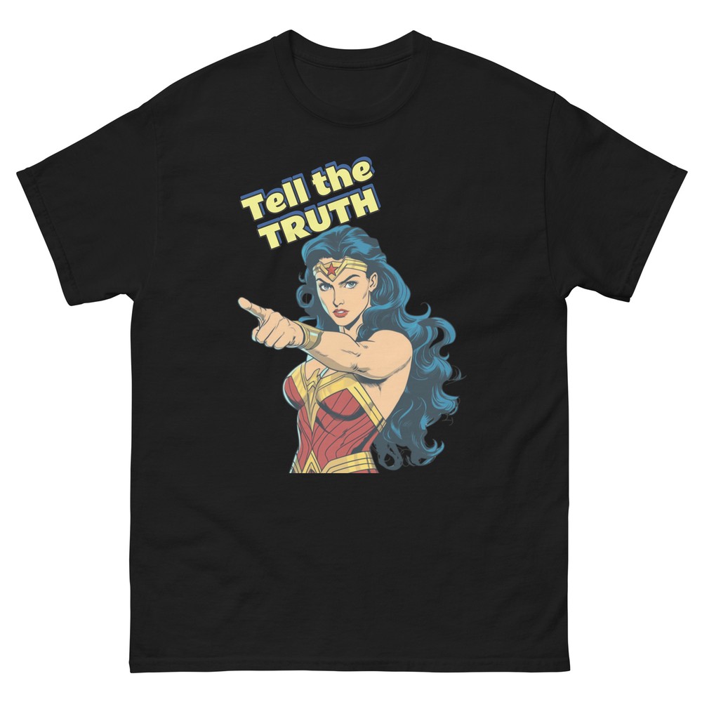 Unisex Wonder Woman Tee, Lasso of Truth, DC Comics, Wonder Woman T-Shirt