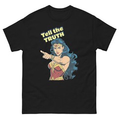 Unisex Wonder Woman Tee, Lasso of Truth, DC Comics, Wonder Woman T-Shirt