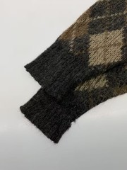Other brands: Revere knit sweater (thick), size L, wool, multi-color, all-over p