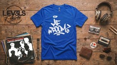 UNDERGROUND HIP HOP T SHIRT DOOMSDAY MF DOOM TAG MADVILLAIN DJ BEATS AND BARS