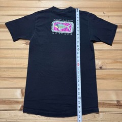 Vintage 90s Newport Blue Spellout Logo Fish Graphic T-Shirt USA Made – Medium