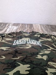 Camouflage Vintage Mv Sport Mens T-Shirt Size XXXL Eagles Landing. Military