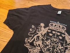 Modern Life Is War Shirt Size L Preowned Deathwish Equal Vision Tultex Hardcore