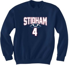 Jarrett Stidham New England Patriots Stid Logo CREW HOODED SWEATSHIRT