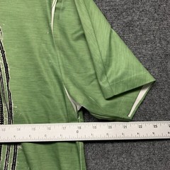 Dollar T-shirt Adult Size Large Green Short Sleeve Mens Graphic Print Y2K