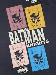 Batman Dark Knight DC Comics 75th Anniversary T Shirt Sz XL Rare Made For Taiwan