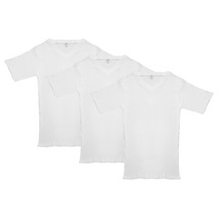 Jack and Jill Boys V-Neck Short Sleeve, High-Quality Cotton Ultra Soft Fabric