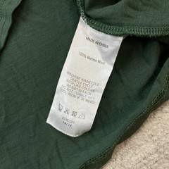 Quince Merino Wool Shirt 2XL XXL Green Athleisure Gym Workout Lift Base Hike Men