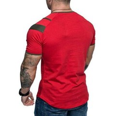 Camiseta De Manga Corta De Algodón Para Hombres Moda Casual Verano Elegante Lujo