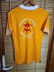 True Vintage 70s 80s Chinese Lantern Brass Phoenix Nightclub Promo Tee T Shirt S