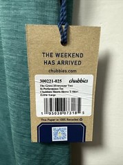 NWT Chubbies 1 T-Shirt And 1 Tank Top Size XL