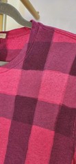 Burberry Brit T-shirt Ombre Nova Check Men’s Red XXL Authentic