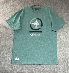 LRG Clothing Company Shirt Mens Large Green Tree Logo Graphic Tee T Shirt Urban