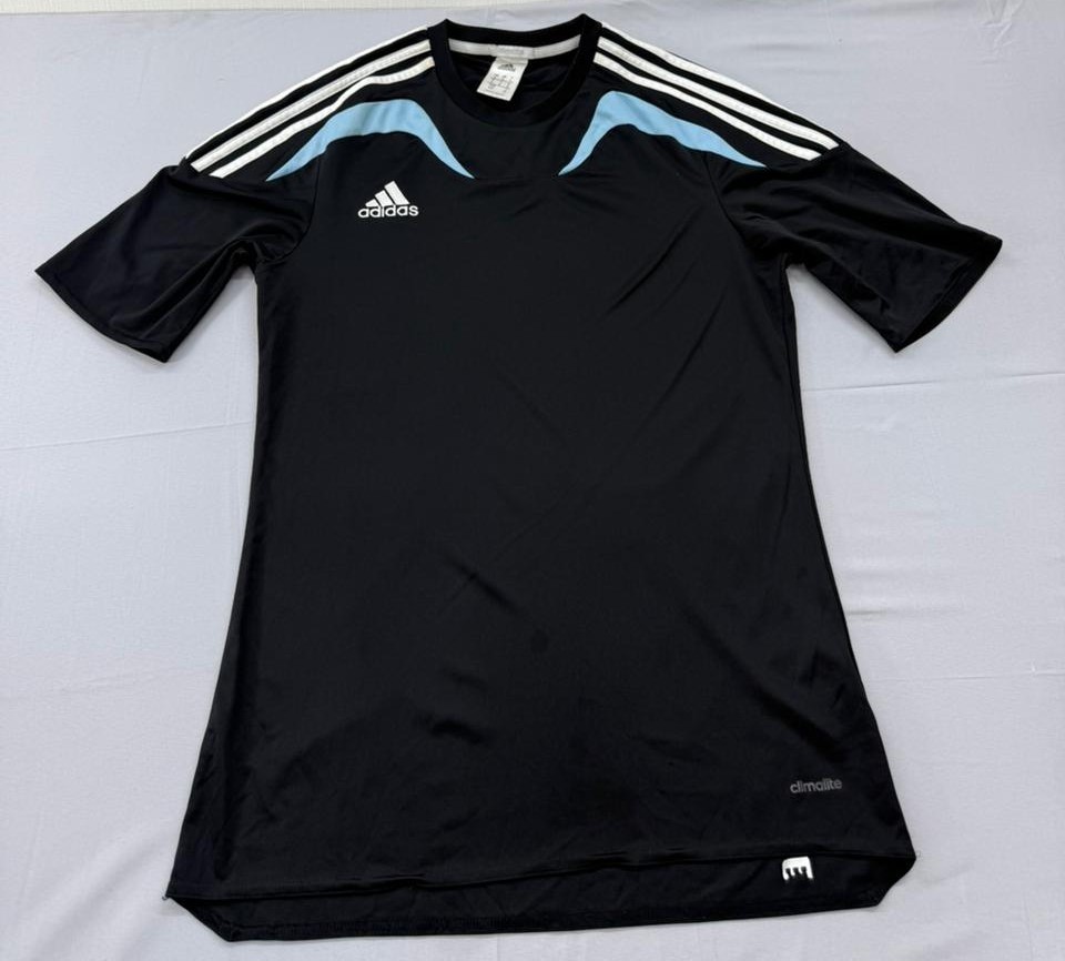 Adidas Soccer Jersey Mens Black Climalite Size S Squadra17