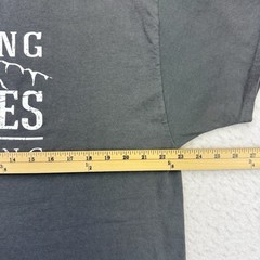 Wyoming Shirt Mens XL Gray Hunting With Heroes Short Sleeve Cotton Outdoors