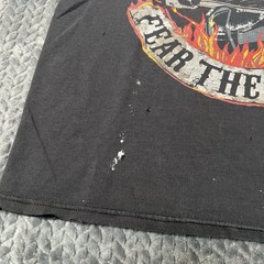 Vintage Grunge Sons of Anarchy Fear The Reaper Men’s Shirt Black Medium